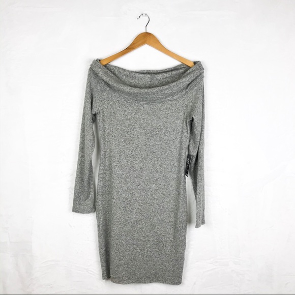 long sleeve sweat dress